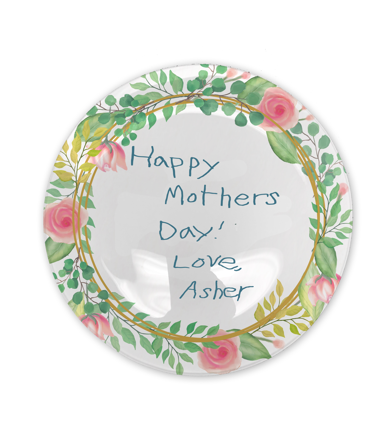 Children's Create-Your-Own Glass Plate