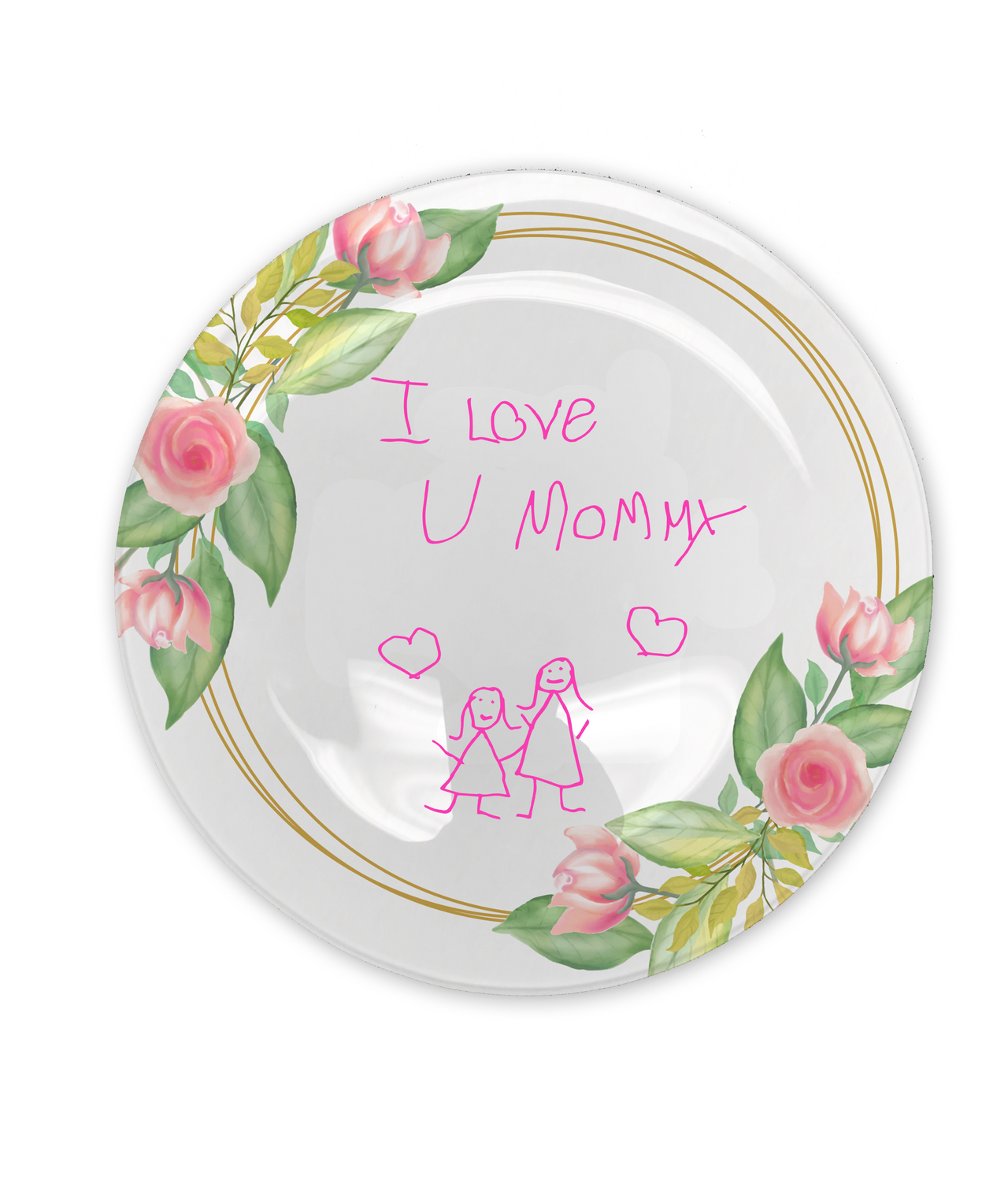Children's Create-Your-Own Glass Plate