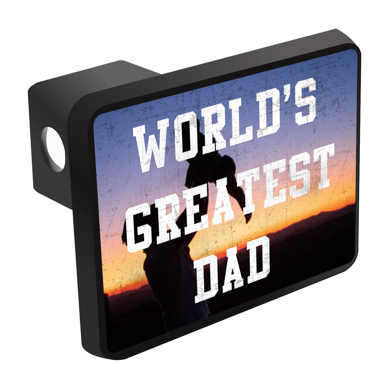 World's Greatest Dad Trailer Hitch Cover