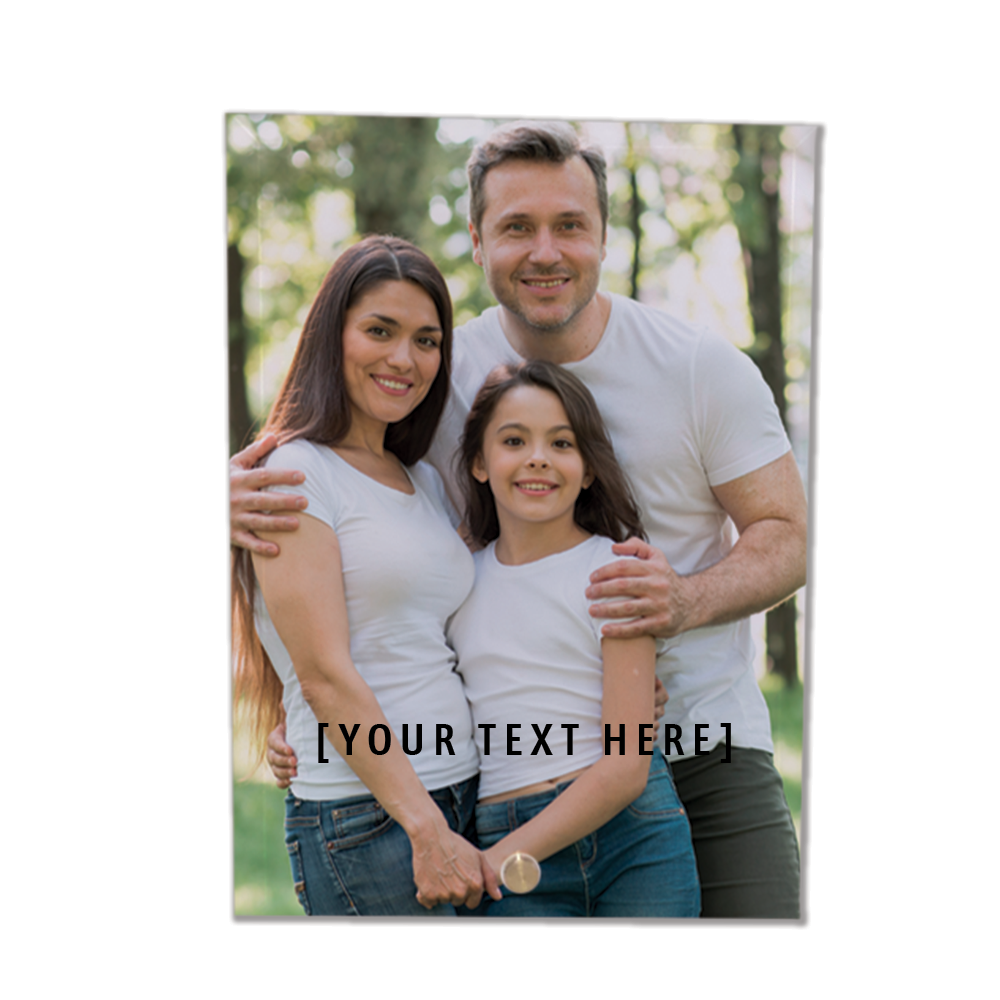 Custom Photo Glass (5x7")