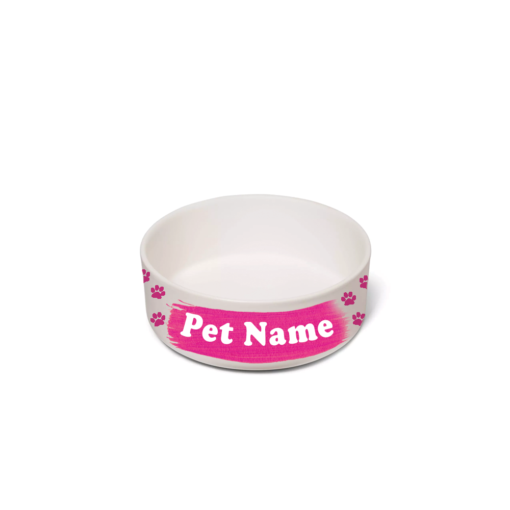 Personalized Cat Bowl