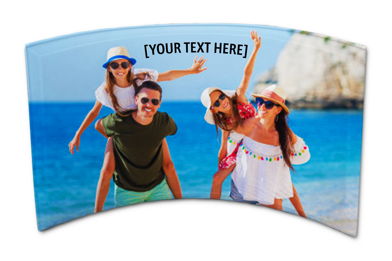 Curved Custom Photo Glass