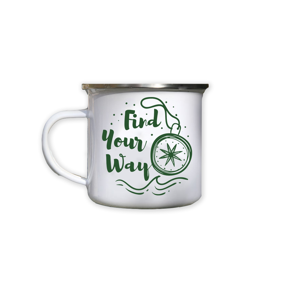 Find Your Way Camping Mug