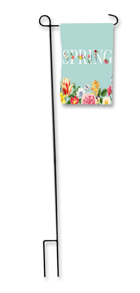 Spring Flowers Yard Flag