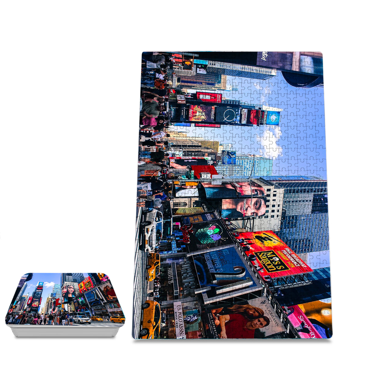 NYC Times Square Personalized Puzzle (500pc)