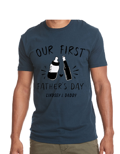Our First Father's Day Men's T-Shirt