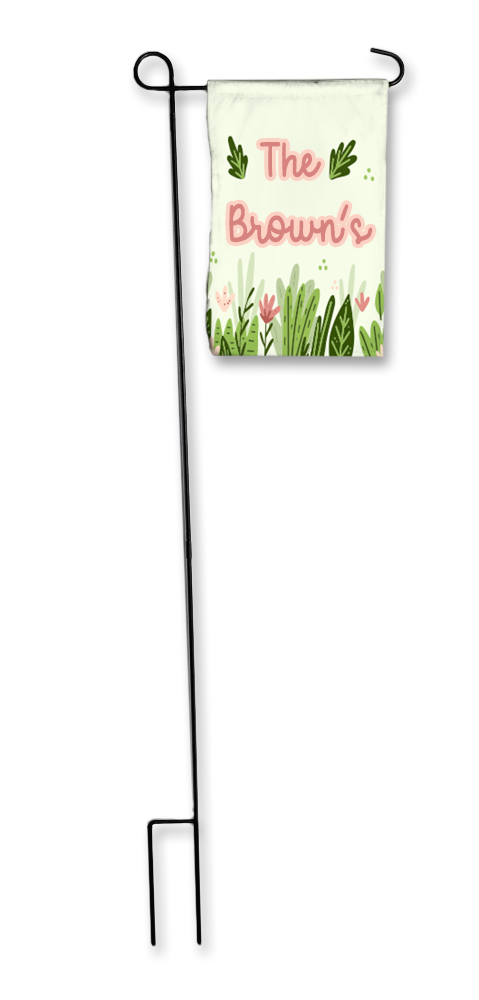 Spring Fling Customizable Yard Flag (2-Sided)