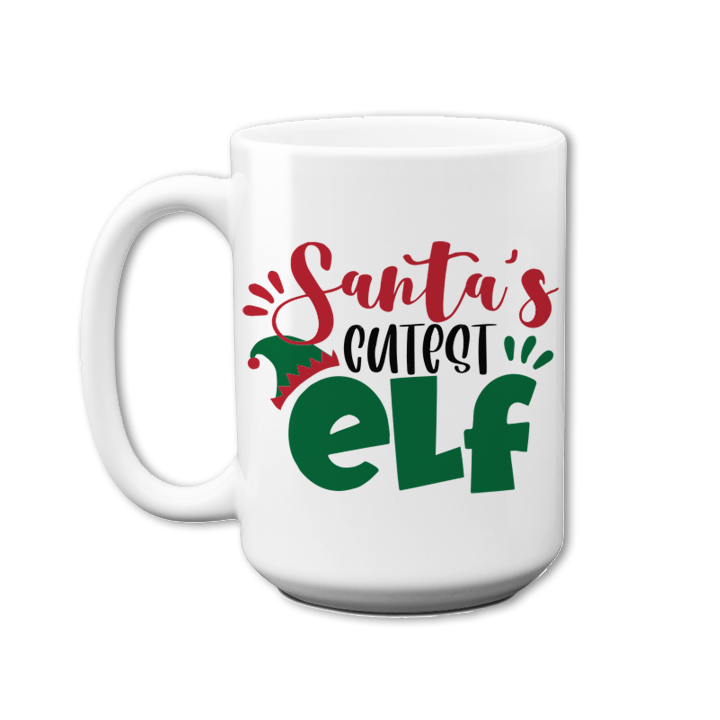 Santa's Cutest Elf Mug