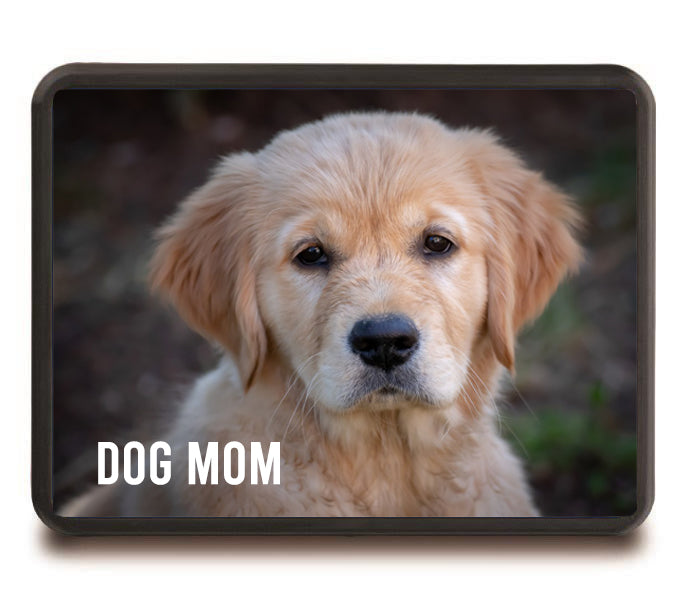 Dog Mom Personalized Trailer Hitch Cover