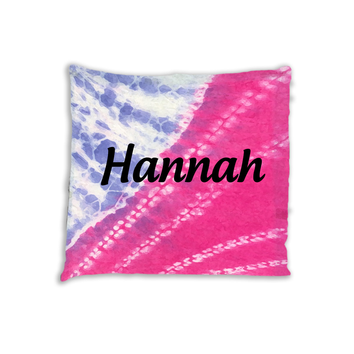 Personalized Tie-Dye Pillow