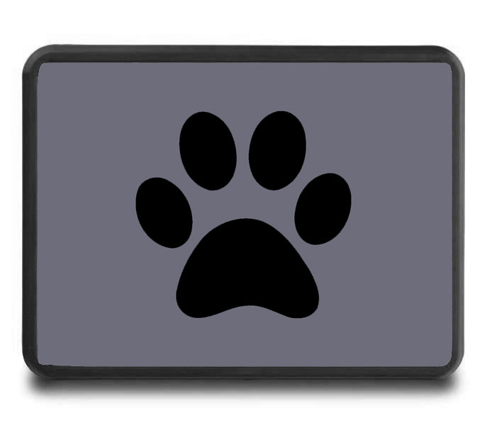 Paw Print Personalized Trailer Hitch Cover