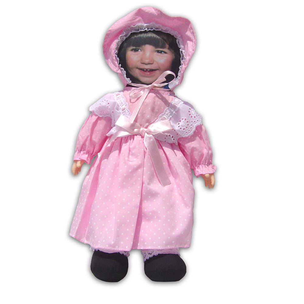 Pink Dress Doll - Personalize 4U