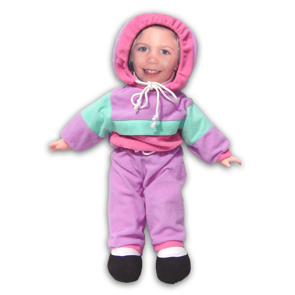 Pink Jogger Doll - Personalize 4U